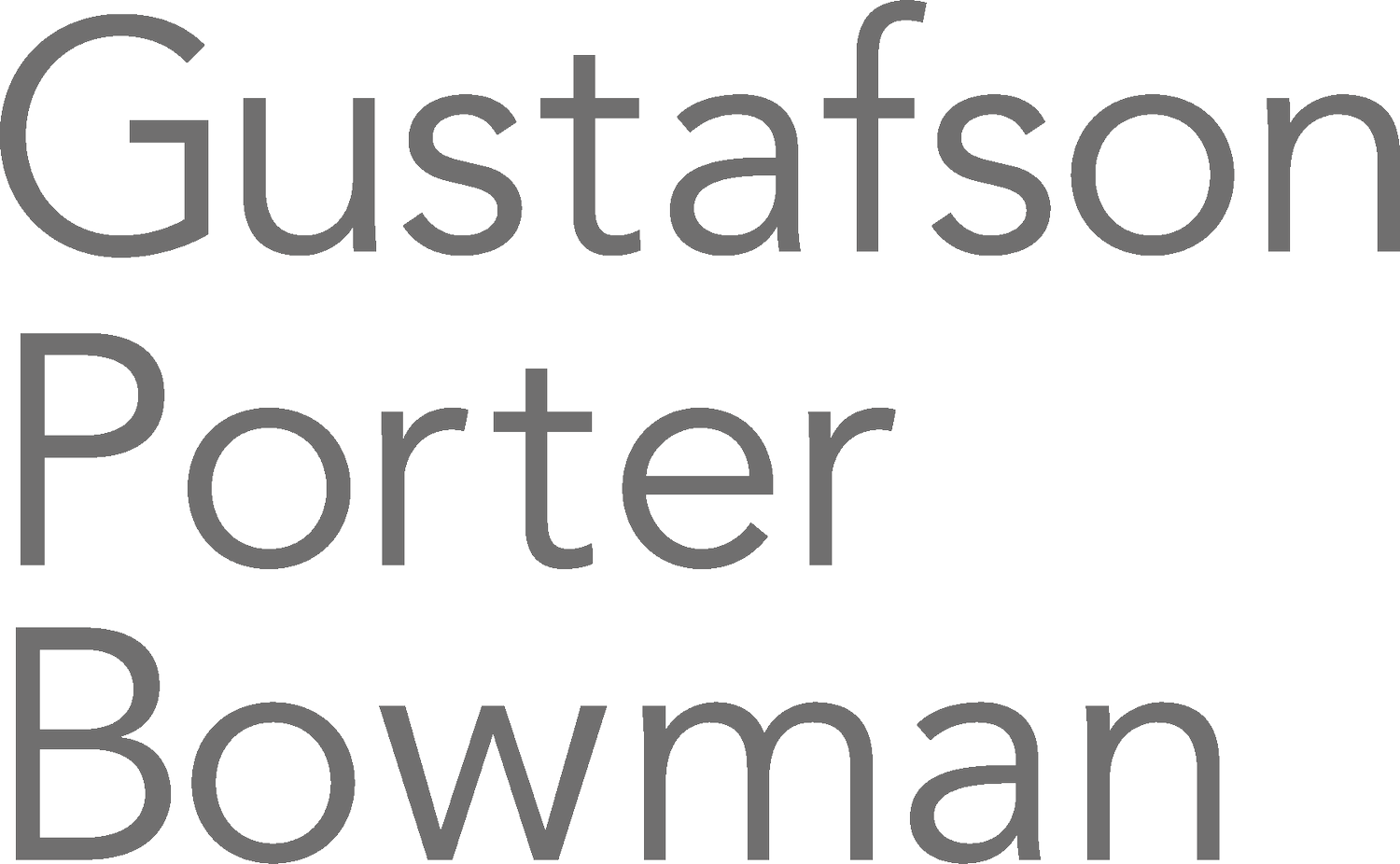 Gustafson Porter + Bowman logo